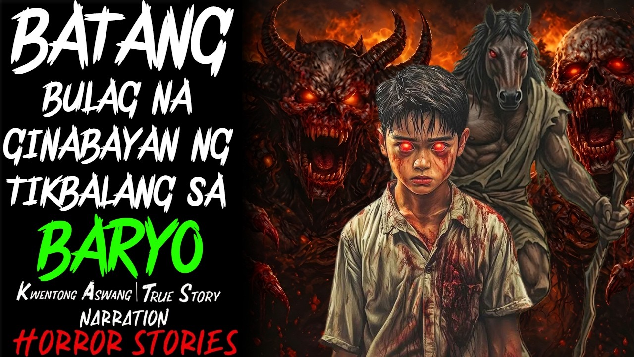 BATANG BULAG NA GINABAYAN NG TIKBALANG SA BARYO | Aswang True Story