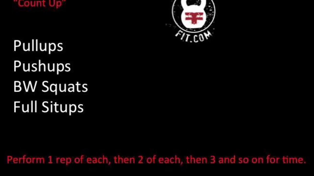 30 Minute Bodyweight Count up challenge