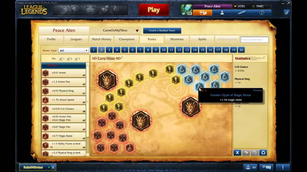miss fortune runes miss fortune runes