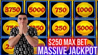 $250 Spin Lightning Link Slot MASSIVE JACKPOT HANDPAY