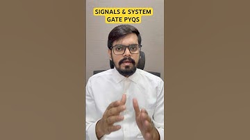 Signals & System GATE PYQS - 2025 to 2018 (EE/IN/ECE) #signalsandsystems #gate2026 #gatepyq