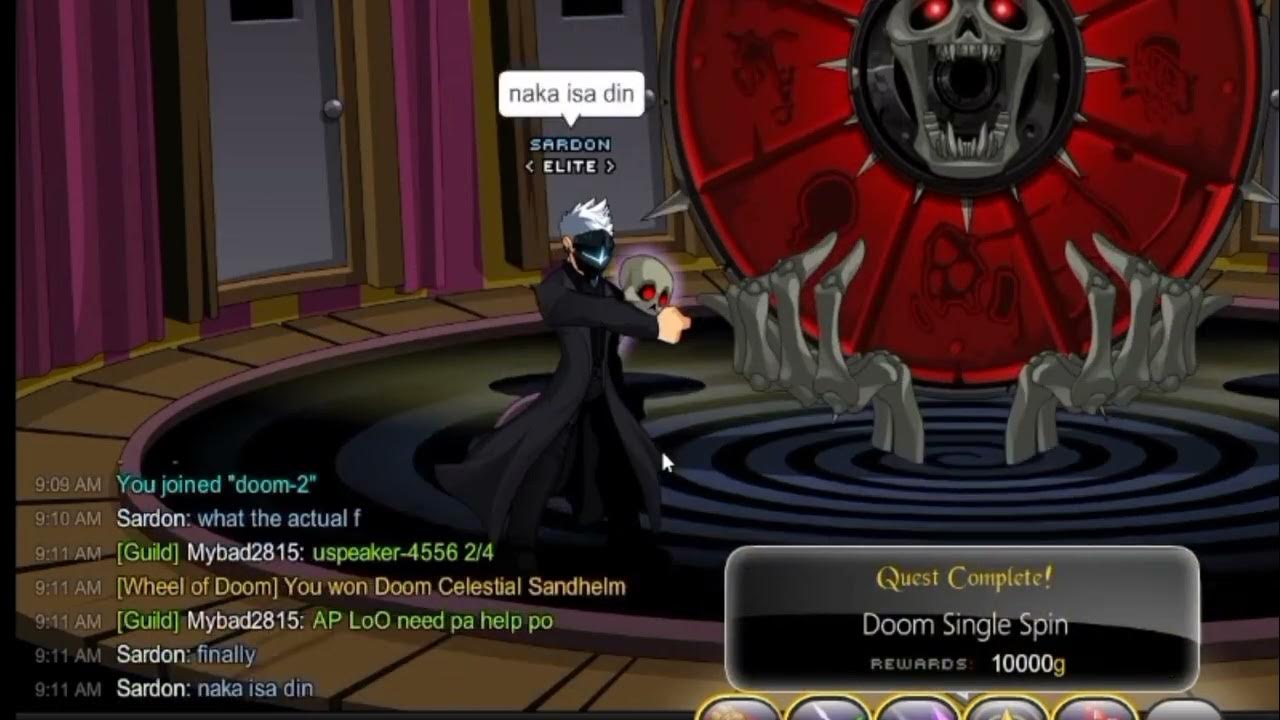 AQWorlds Doom Spin 10k ACs YouTube