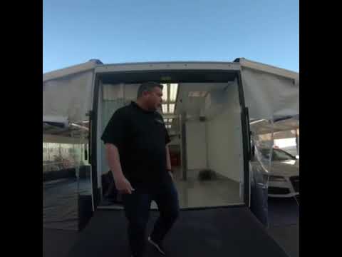 Mobile Paint Booth Trailer For Sale