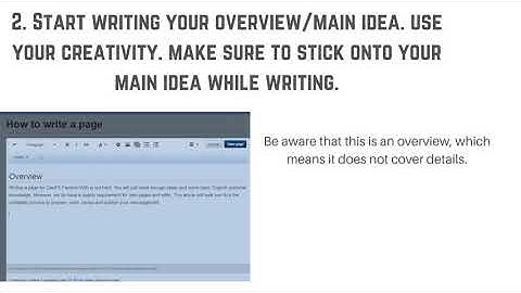 How to properly write page for GeoFS Community Wiki