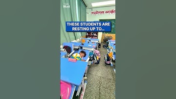 School installs reclining desks for napping to improve learning