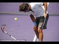 Crazy angry moments by roger federer smashing rackets 2018