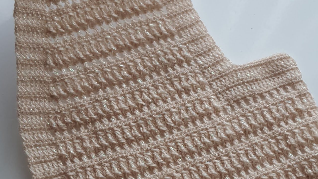 GÜPÜR GİBİ HEM ŞIK HEM ÇOK KOLAY YELEK MODELİ 1.BÖLÜM BAŞLANGICI VE YAPIM AŞAMASI