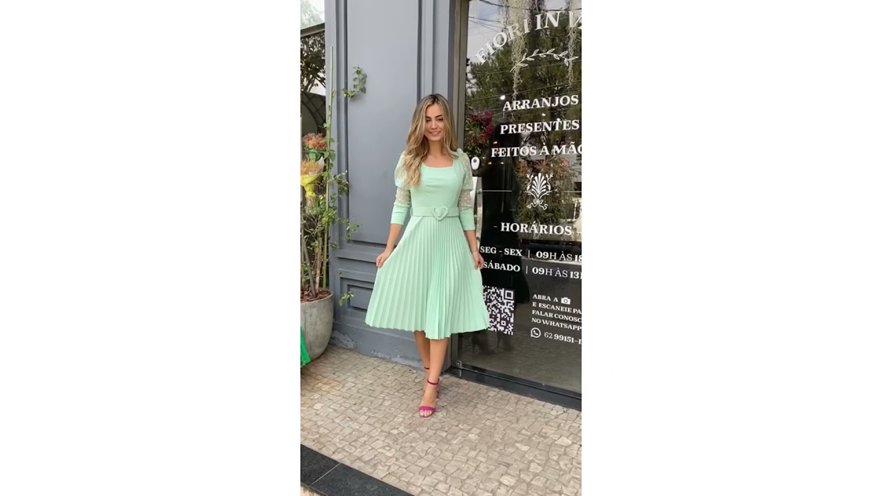 Vestido Elegante Mulher Virtuosa