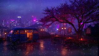 Rainy Tokyo Streets 🌧️ Soft Lofi for Calm, Sleep & Reflection screenshot 2
