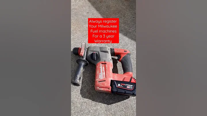 Register Milwaukee for warranty 💻 #Milwaukee #warranty #repair #youtubeshorts #shorts