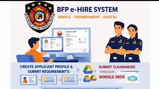 BFP E-Hire System Tutorial Guide