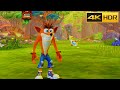 Crash twinsanity in 4kr gameplay  the best crash bandicoot