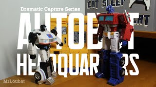 Transformers Dramatic Capture Series Autobot Headquarters 3 Pack | MrLoubat Review No. 60