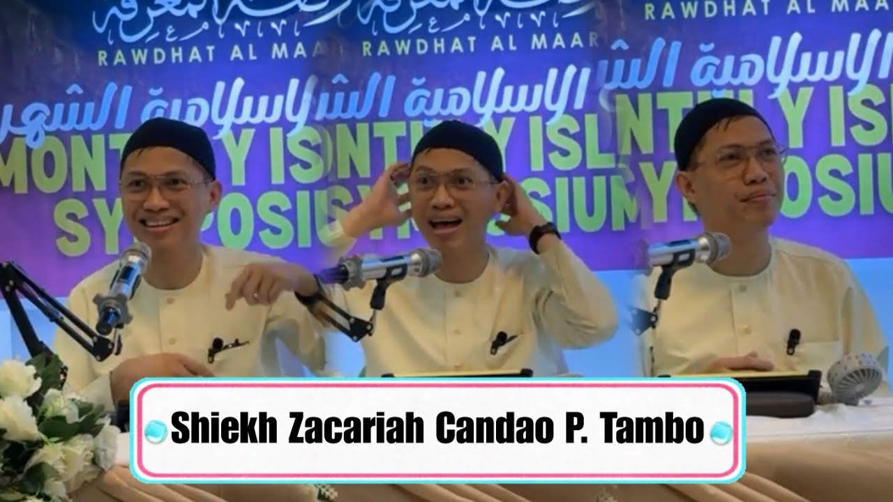 NEW WASYAT BY Shiekh Zacariah Candao P. Tambo [September 27, 2025]