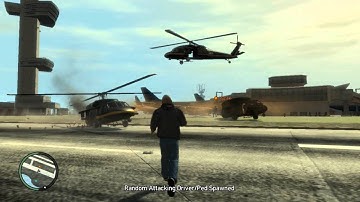 GTA IV FuN with Simple Native trainer at Airport [HD]