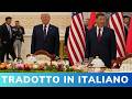 CINA-USA, Xi a Trump: “Possiamo rendere grande il mondo insieme” | Banchetto storico a Pechino