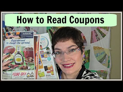 Couponing 101: Understanding How to Read Coupons