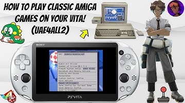 How To Play Classic Amiga Games On Your Vita! (UAE4ALL2) #Amiga #Emulation #PSVita