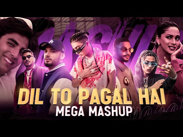 DIL TO PAGAL HAI X MC STAN X RAFTAAR MEGA MIX 2024 ( LOVE MUSIC BEATZ ) MUSIC VIDEO class=