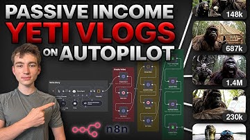 This AI System Creates BigFoot YouTube Vlogs Hourly (n8n Guide)