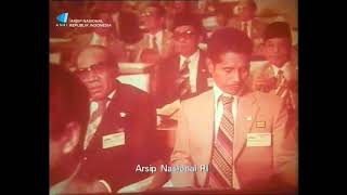 Pidato Pertanggungjawaban Presiden Soeharto di depan Sidang Umum MPR
