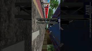 12076 Flying Past Mararikulam 🚆 | Indian Train Simulator Shorts #train