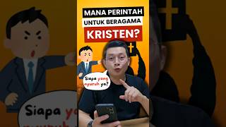 Perintah Memeluk Agama, Harus ada ya? #kristologi #debatislamkristen #dakwah #bible #apologetika