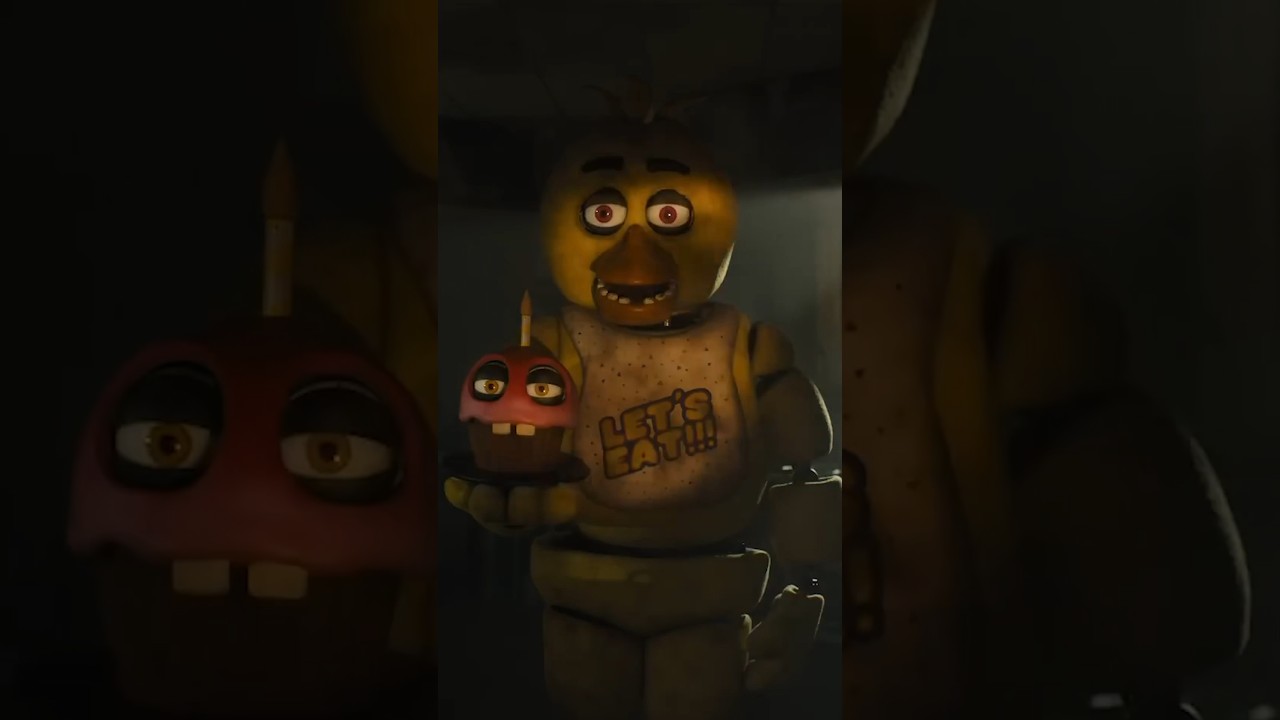 I made FNAF in my garage #fnaf #fivenightsatfreddys #fnafmovie e