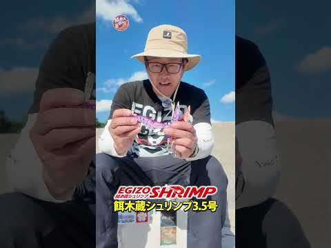春も梅雨もアオリが釣れるエギ!餌木蔵シュリンプ3.5号【Vish 餌木蔵劇場】 #shorts