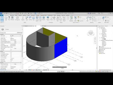 Video: Bagaimana cara menggunakan kiu kedalaman dalam revit?