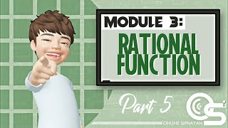 GENERAL MATHEMATICS - RATIONAL FUNCTION (RATIONAL INEQUALITY AND ITS GRAPH) | MODULE 3