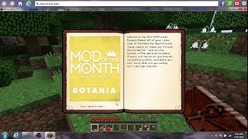 Mod Pack of The Month: botania ep 1