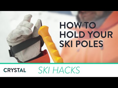 Video: Hoe Skistokken Vast Te Houden?