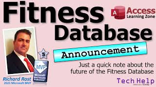 Fitness Database Update: Still Working On It, Plus Fresh Access Videos Coming Soon