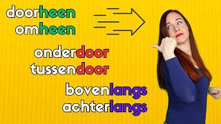 MOVEMENTS & DIRECTIONS: 20 Dutch ADVERBS (NT2  B1/B2) #learndutchwithkim