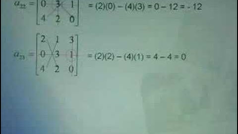 Video on Chapter 2 - Matrix - Part 4b