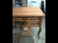 After Video of Wood Desk Repair After Video of Wood Desk Repair