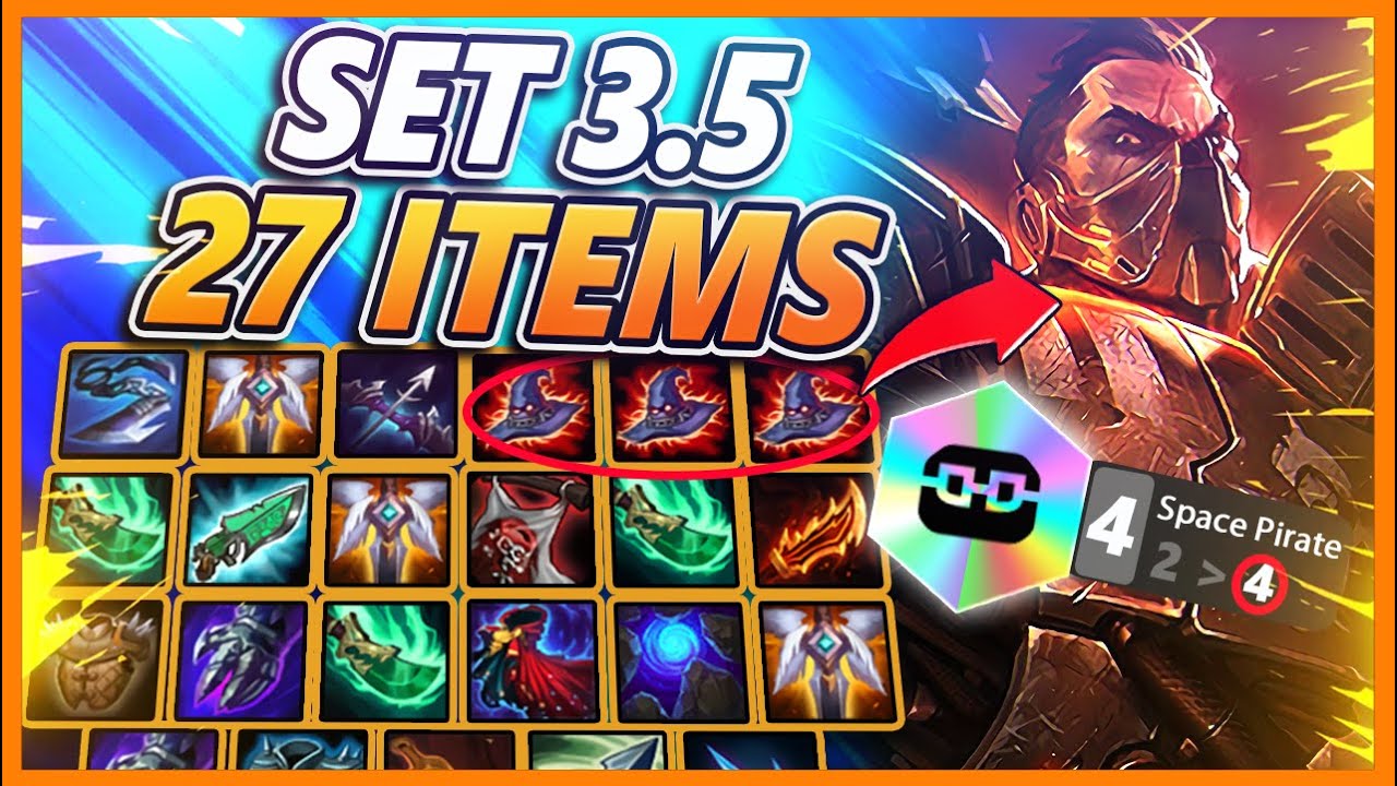 *27 ITEMS* EVERY CHAMP HAS 3 ITEMS (NEW SET 3.5 META) - BunnyFuFuu | Teamfight Tactics
