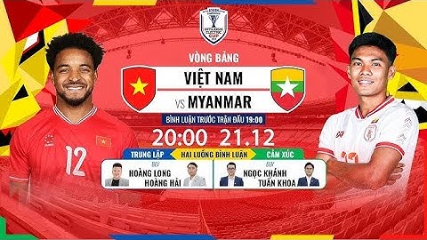 🔴TRỰC TIẾP: VIỆT NAM - MYANMAR | ASEAN MITSUBISHI ELECTRIC CUP™ 2024