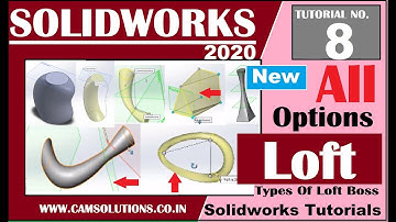 Loft in Solidworks 2020 tutorials for beginners in Hindi| Lofted boss