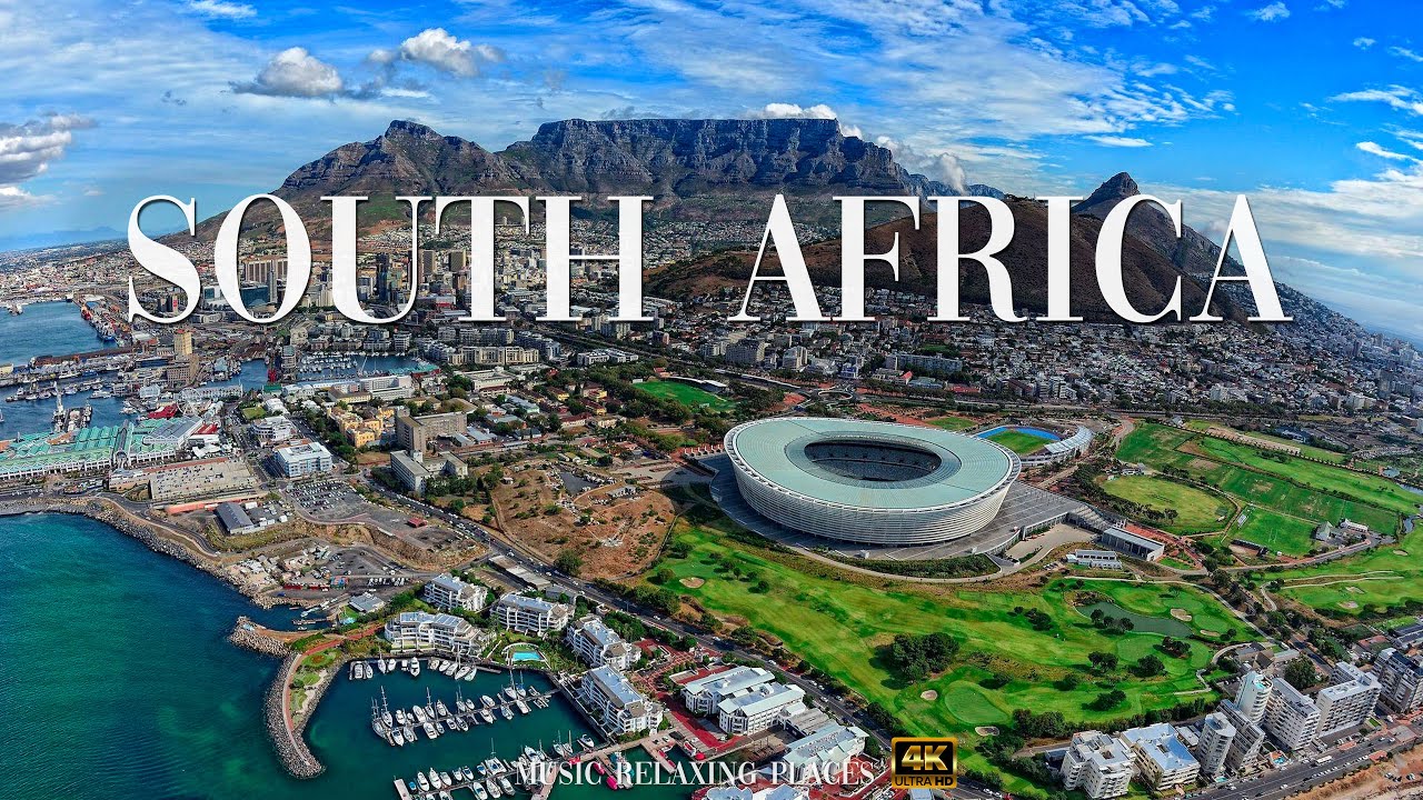 South Africa 4K - Beautiful Relaxing Music, Study Music - 4K Video UltraHD