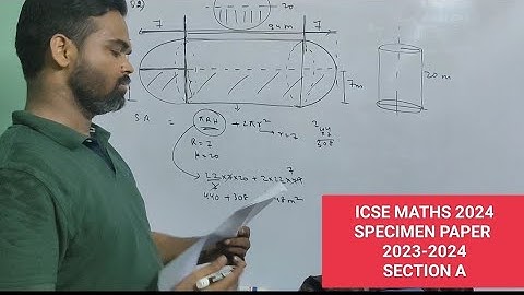 icse maths specimen paper 2024, mathematics specimen paper icse 2024, class 10, maths specimen paper