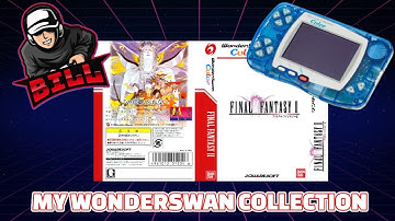 My complete Bandai WonderSwan color and games collection
