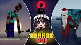 Top 3 HORROR Mods for MCPE 1.21+ || 😱 screenshot 5