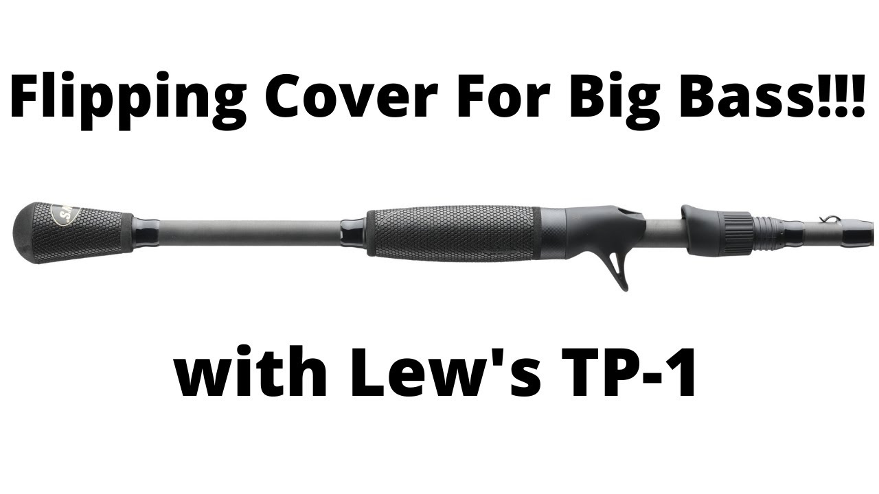 Lew's TP-1 BLACK(Actual On Water - Flippin'/Pitchin' Cover for Big Bass)  TEST and REVIEW!!! 