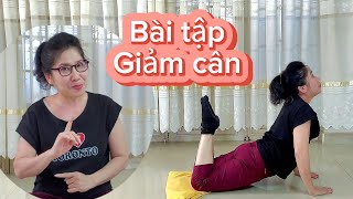 Vlog 470 : Bài tập Lưng Bụng giúp giảm cân nhanh .. Tan mỡ bụng /..giảm 5Kg trong 2 tháng .