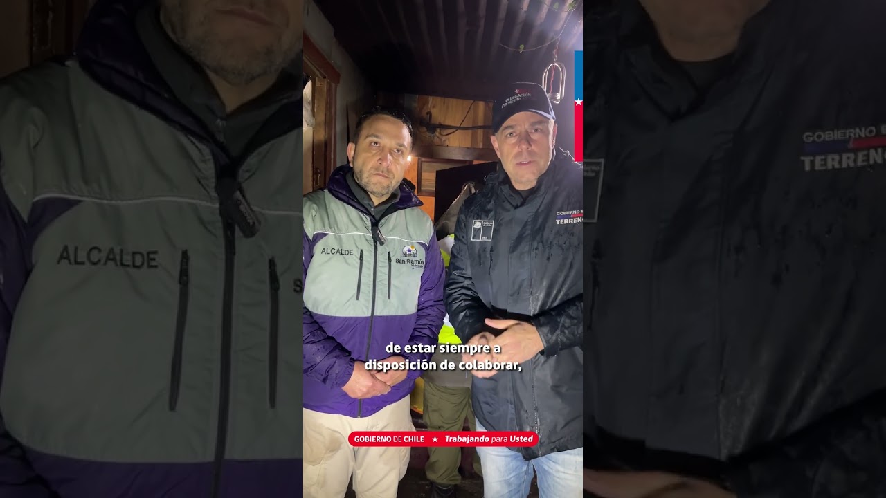 Sistema frontal: autoridades actualizan la situación en San Ramón
