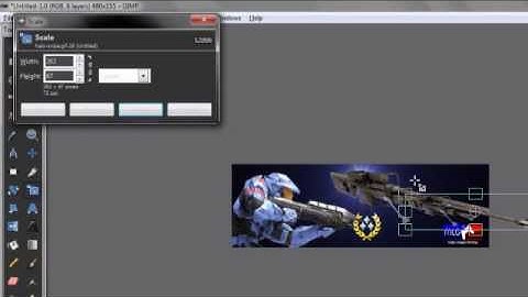 GIMP Tutorial: How to make a Signature  in GIMP