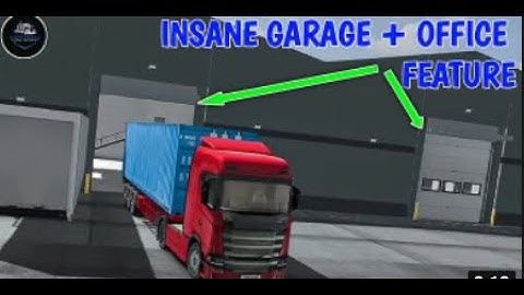 Universal Truck Simulator by Dualcarbon | Insane New Feature! Garage and Office Feature Explained