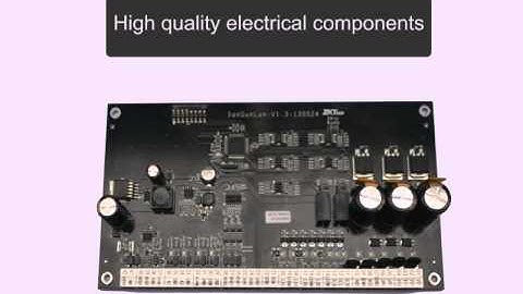 ZKTeco Turnstile Introduction